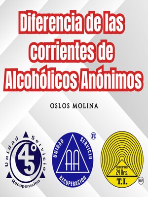 cover image of Diferencia de las corrientes de Alcohólicos Anónimos
